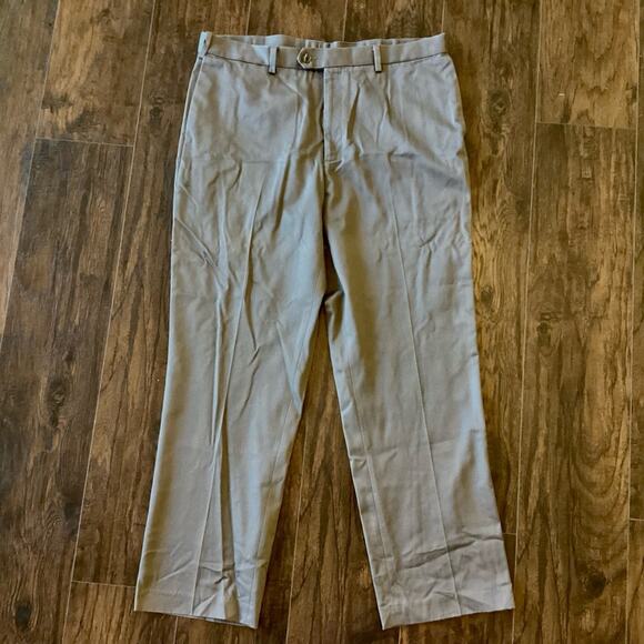Perry Ellis Portfolio Khaki Pant, 38x32 - Picture 2 of 8